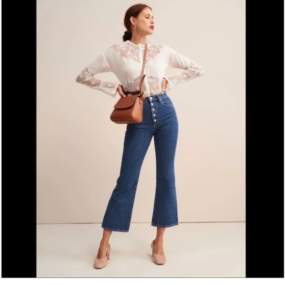 Rouje Paris Boyfriend Jean Size 24 - Picture 1 of 12